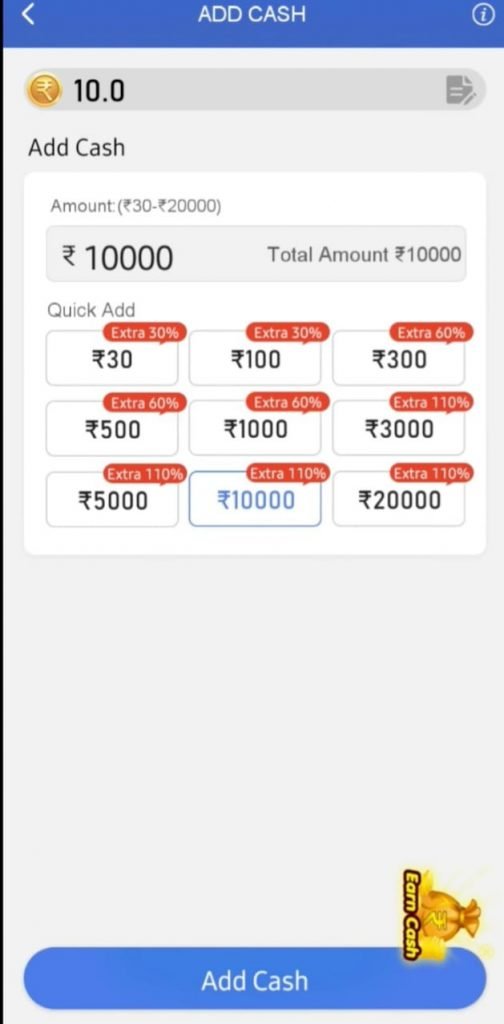 How to Add Cash in Teen Patti Vungo Apk