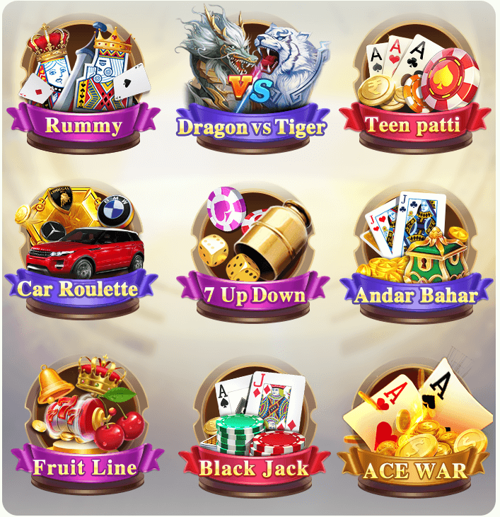 Available Games IN Teen Patti Wingo APK