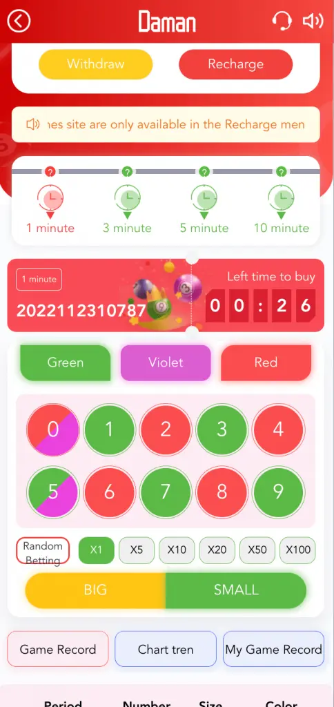 How To Play Colour Prediction Game