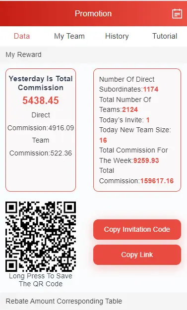 Refer And Earn Offer in Daman Games Apk